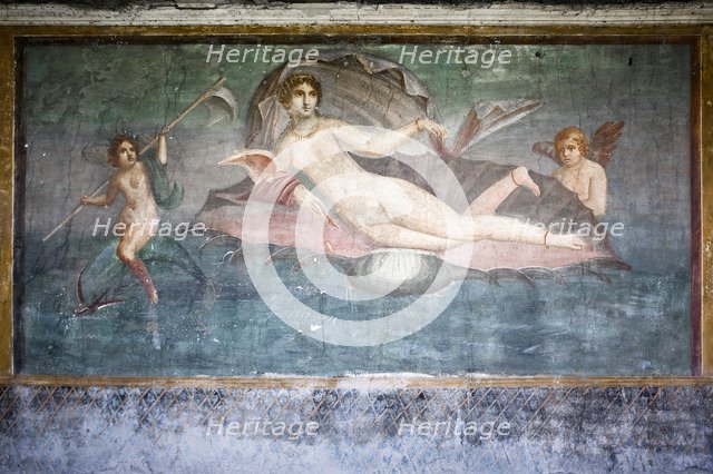 The House of Venus in the Seashell, Pompeii, Italy. Creator: Samuel Magal.