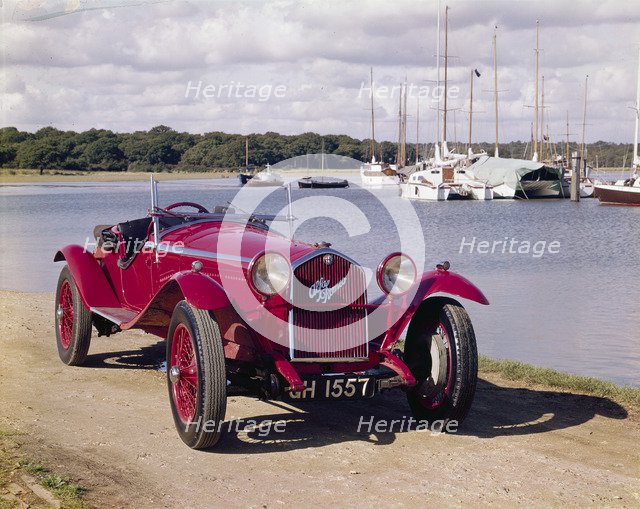 A 1929 Alfa Romeo 8C 2300. Artist: Unknown