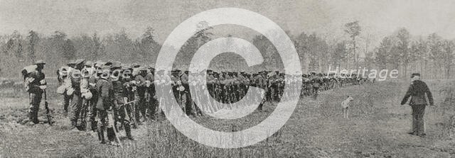 Spanish-American War (1898): reconcentration of American troops, 1898.  Creator: Unknown.