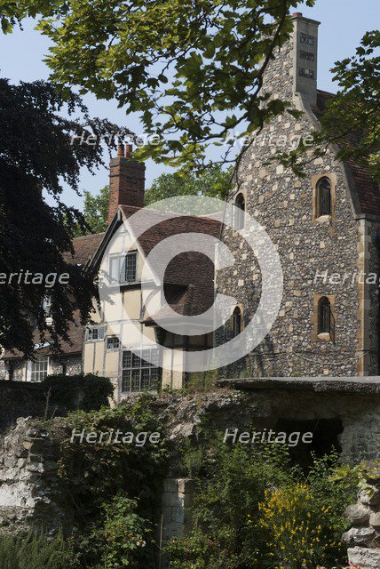 UK, Canterbury, King's College view, 2009. Creator: Ethel Davies.