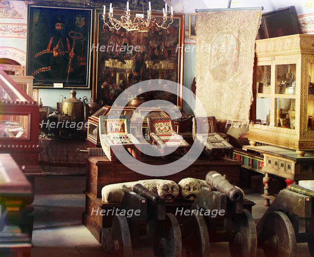 Museum. Iona's room, Rostov Velikii, 1911. Creator: Sergey Mikhaylovich Prokudin-Gorsky.