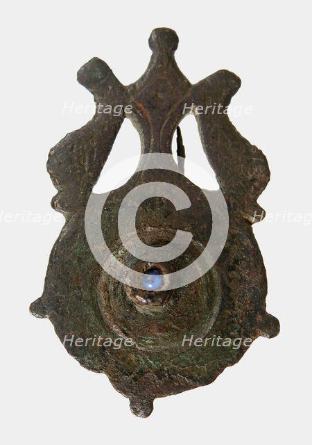 Flat Brooch, Late Roman, 3rd century. Creator: Unknown.