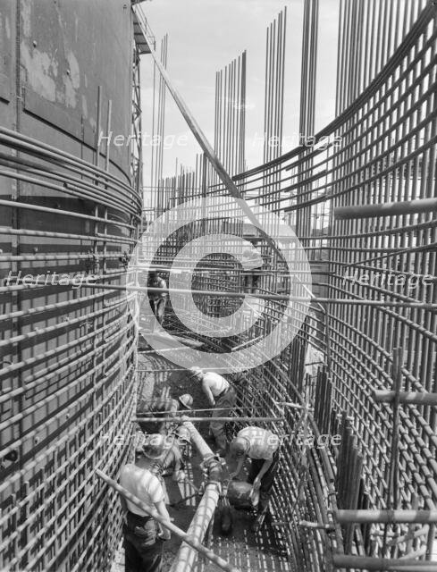 Berkeley Power Station, Berkeley, Ham and Stone, Stroud, Gloucestershire, 29/04/1958. Creator: John Laing plc.