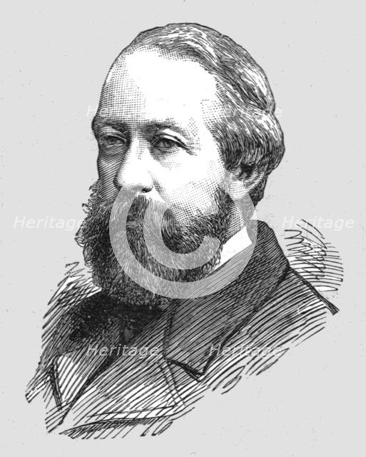 ''The Late Right Hon Henry Cecil Raikes, MP, Post-Master General', 1838-1891.', 1891. Creator: Unknown.