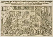 The Tournament, 1565. Creator: Jost Ammon.