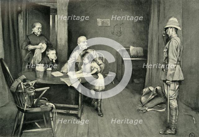 'Lord Roberts at the "Orange Grove" Inn: A Characteristic Incident', (1901).  Creator: L Daviel.