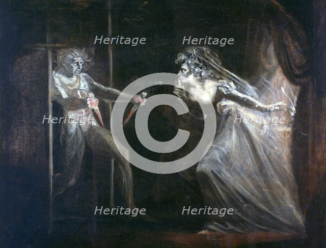 'Lady Macbeth Seizing the Daggers', exhibited 1812. Artist: Henry Fuseli