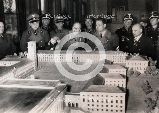 Nazi Deputy Führer Rudolf Hess, Weimar, Germany, May 1937. Artist: Unknown