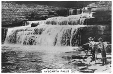 Aysgarth Falls, Wensleydale, Yorkshire Dales, 1937. Artist: Unknown