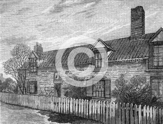 The Century of George Stephenson: Stephenson's cottage at Killingworth, 1881. Creator: Unknown.