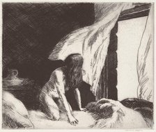 Evening Wind, 1921. Creator: Edward Hopper.