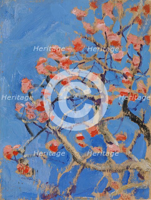 Coral Tree in Blossom, 1909-1910. Creator: Akseli Gallen-Kallela.
