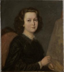 Portrait of Józefa Geppert, 1870. Creator: Aleksander Kotsis.