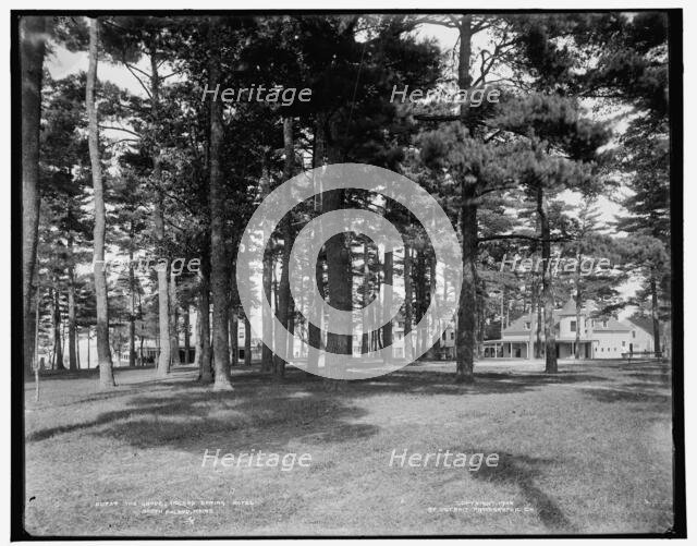 The Grove, Poland Spring Hotel, South Poland, Maine, c1900. Creator: Unknown.