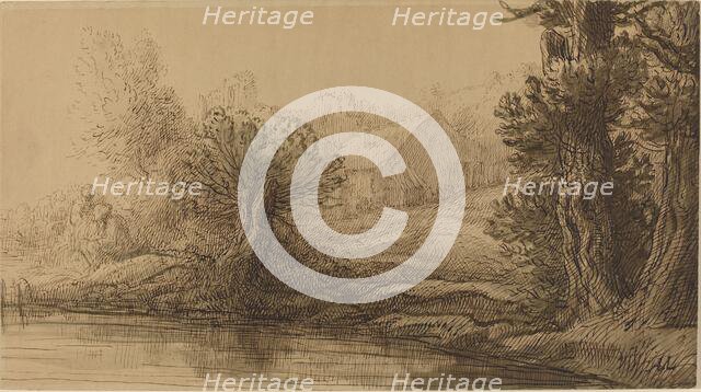 Bank of a River. Creator: Alphonse Legros.