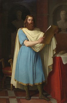 Alaric II, Visigothic King, 1856. Artist: Esquivel y Rivas, Carlos María (1830-1867)