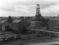 Frickley Colliery, South Elmsall, West Yorkshire, 1965.  Artist: Michael Walters