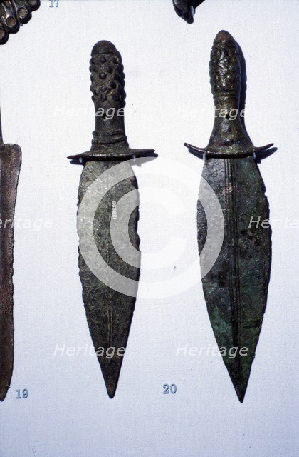 Mesopotamia, Daggers, 3rd millennium BC. Artist: Unknown.