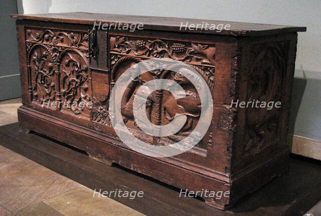Chest, French, late 15th century. Creator: Unknown.