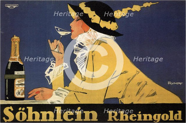 Söhnlein Rheingold, 1914. Artist: Rumpf, Friedrich Carl Georg (Fritz) (1888-1949)