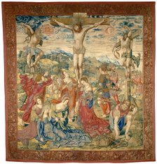 The Crucifixion, c. 1520. Creator: Pieter de Pannemaker.