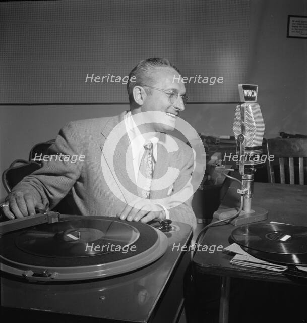 Portrait of Tommy Dorsey, WMCA, New York, N.Y., ca. Oct. 1947. Creator: William Paul Gottlieb.