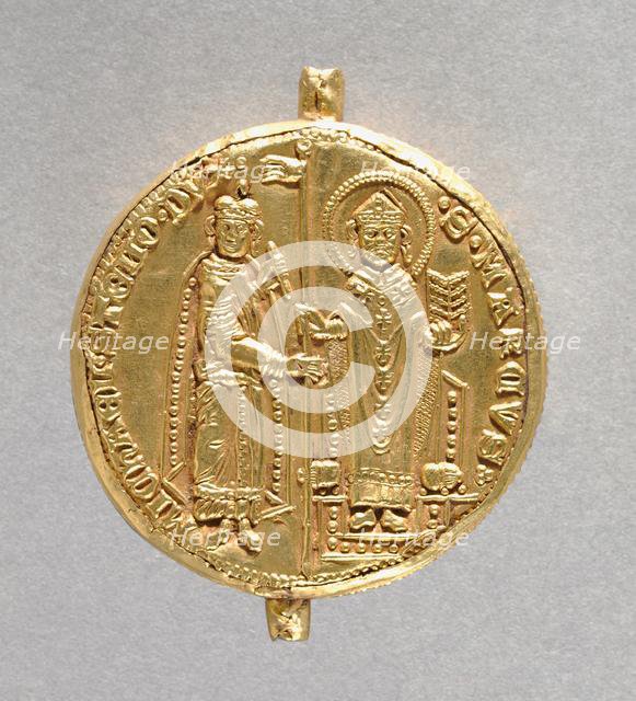 Seal of Doge Michele Steno , 1400-1409. Creator: Unknown.