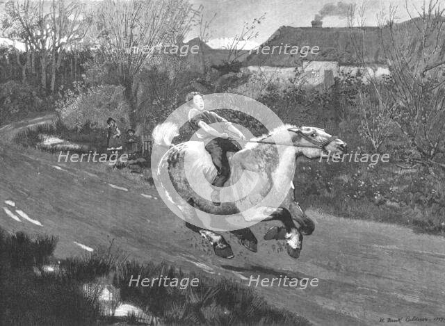 "Bolted" after W Frank Calderon', 1890. Creator: Unknown.