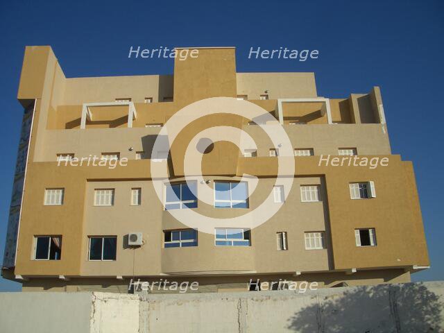 Modern building, Sousse, Tunisia, 2009. Creator: Amanda Waite.