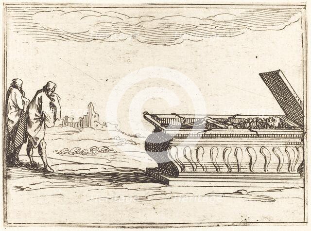 The Tomb, 1628. Creator: Jacques Callot.