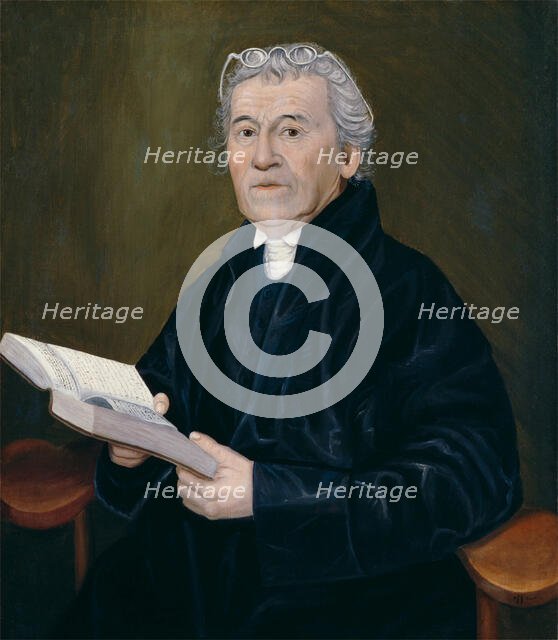 Reverend Ammi Ruhamah Robbins, 1812. Creator: Reuben Moulthrop.