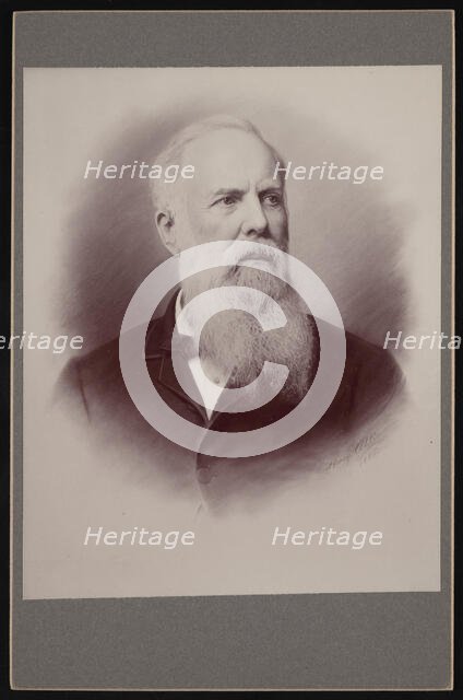 Portrait of Henry Coppee´ (1821-1895), November 1887. Creator: Unknown.