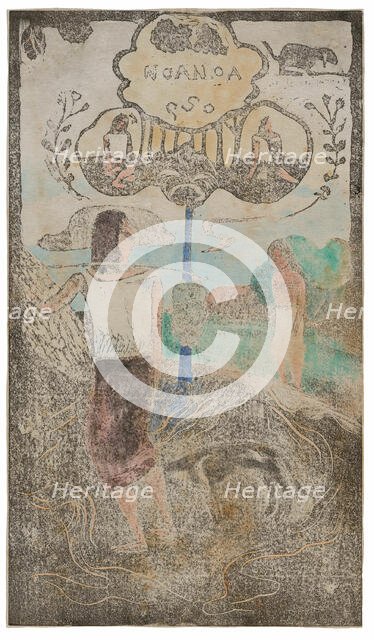 Noa Noa (Fragrant), from the Noa Noa Suite, 1893/94. Creator: Paul Gauguin.