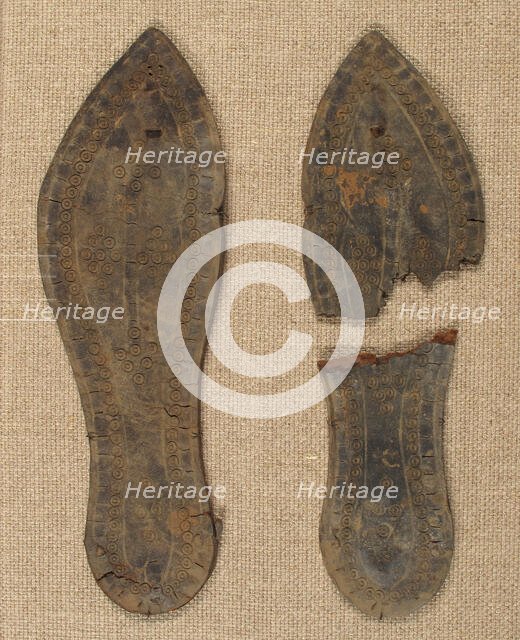 Sandal Soles, Coptic, 4th-7th century. Creator: Unknown.