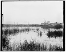 De Pere, Wis., view across river, c1898. Creator: Unknown.