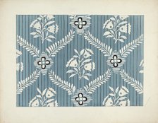 Wallpaper, 1935/1942. Creator: Joseph L. Boyd.