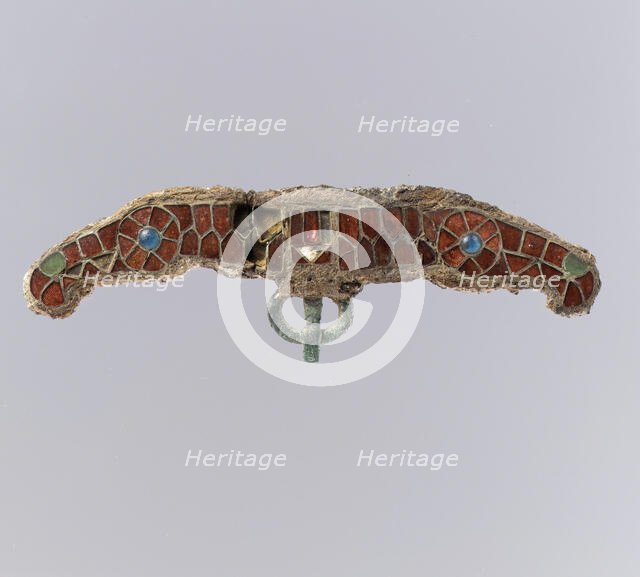 Purse Clasp, Frankish, 500-600. Creator: Unknown.