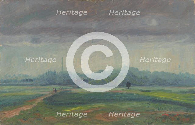 Landscape, 1952. Creator: Peter Konecný.