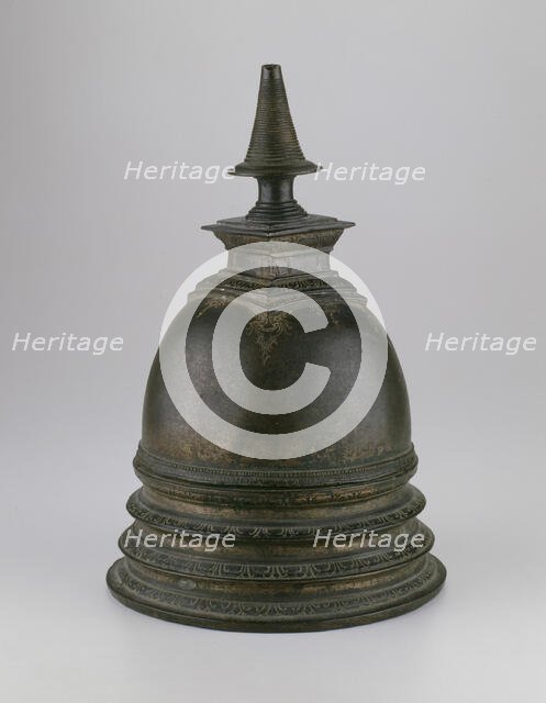 Stupa Reliquary, About 14th/15th century. Creator: Unknown.