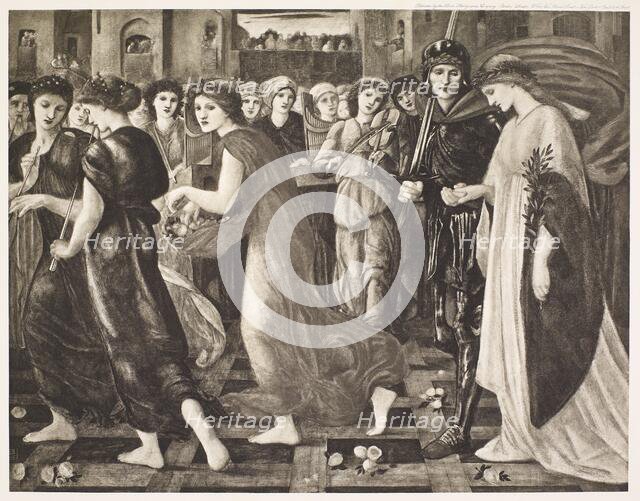 St George Series - The Return of St George and the Princess, c1860s, (1900). Creator: Unknown.