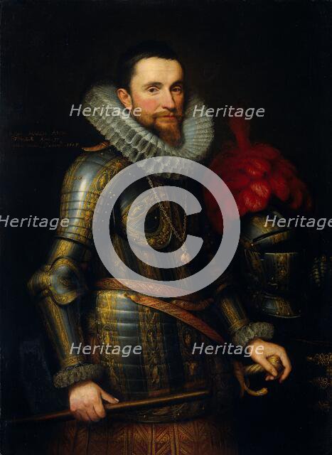 Portrait of Ambrogio Spinola, 1609. Creator: Michiel van Mierevelt.