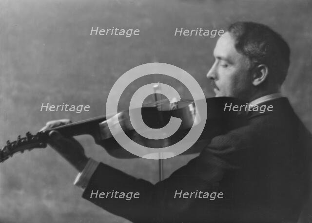 Mr. Robert Casadesus, portrait photograph, 1918 Mar. 27. Creator: Arnold Genthe.