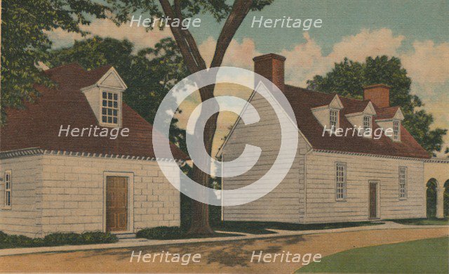 'Gardener's House and Office', 1946. Artist: Unknown.