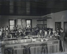 Chemistry laboratory at Tuskegee Institute, c1902. Creator: Frances Benjamin Johnston.