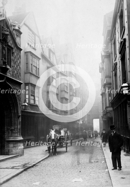 Cloth Fair, London. Artist: Anon