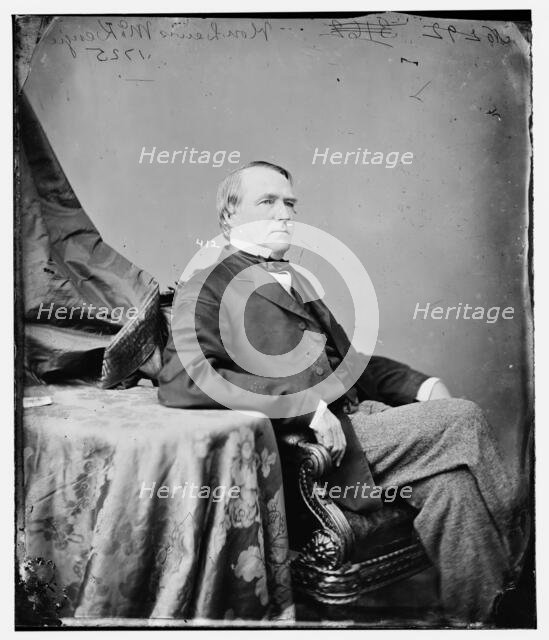 Lewis McKenzie of Virginia, between 1860 and 1875. Creator: Unknown.