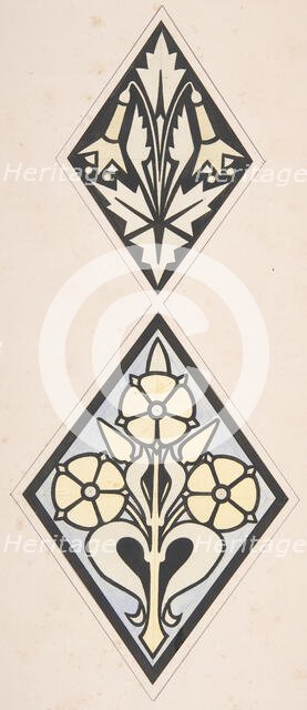 Design drawing, ca. 1883, based on earlier design. Creator: Christopher Dresser.