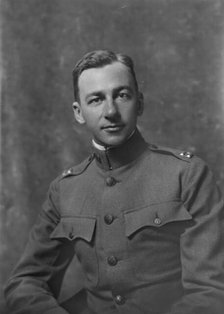 Captain S.A. Storer, portrait photograph, 1918 May 11. Creator: Arnold Genthe.