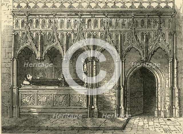 'Rayer's Tomb', (c1872). Creator: Unknown.