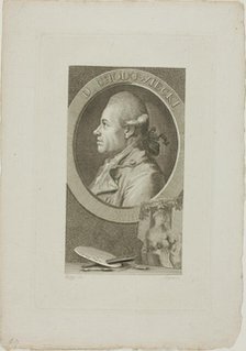 Portrait of Daniel Chodowiecki, after 1773. Creator: Christian Gottlieb Geyser.